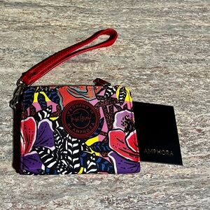 AMPHORA X Trini Guzman Multicolored wallet Wristlet- NWT